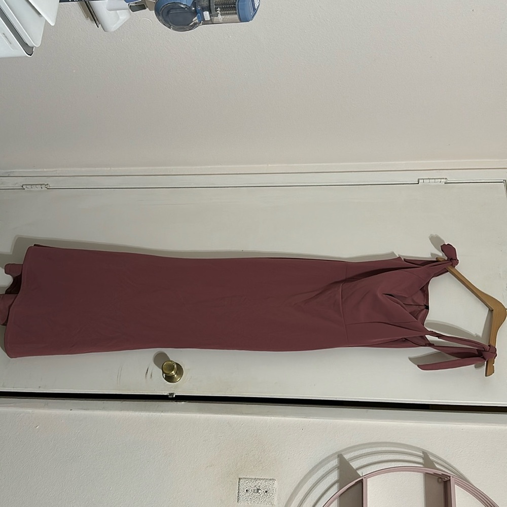 Mauve pink dress